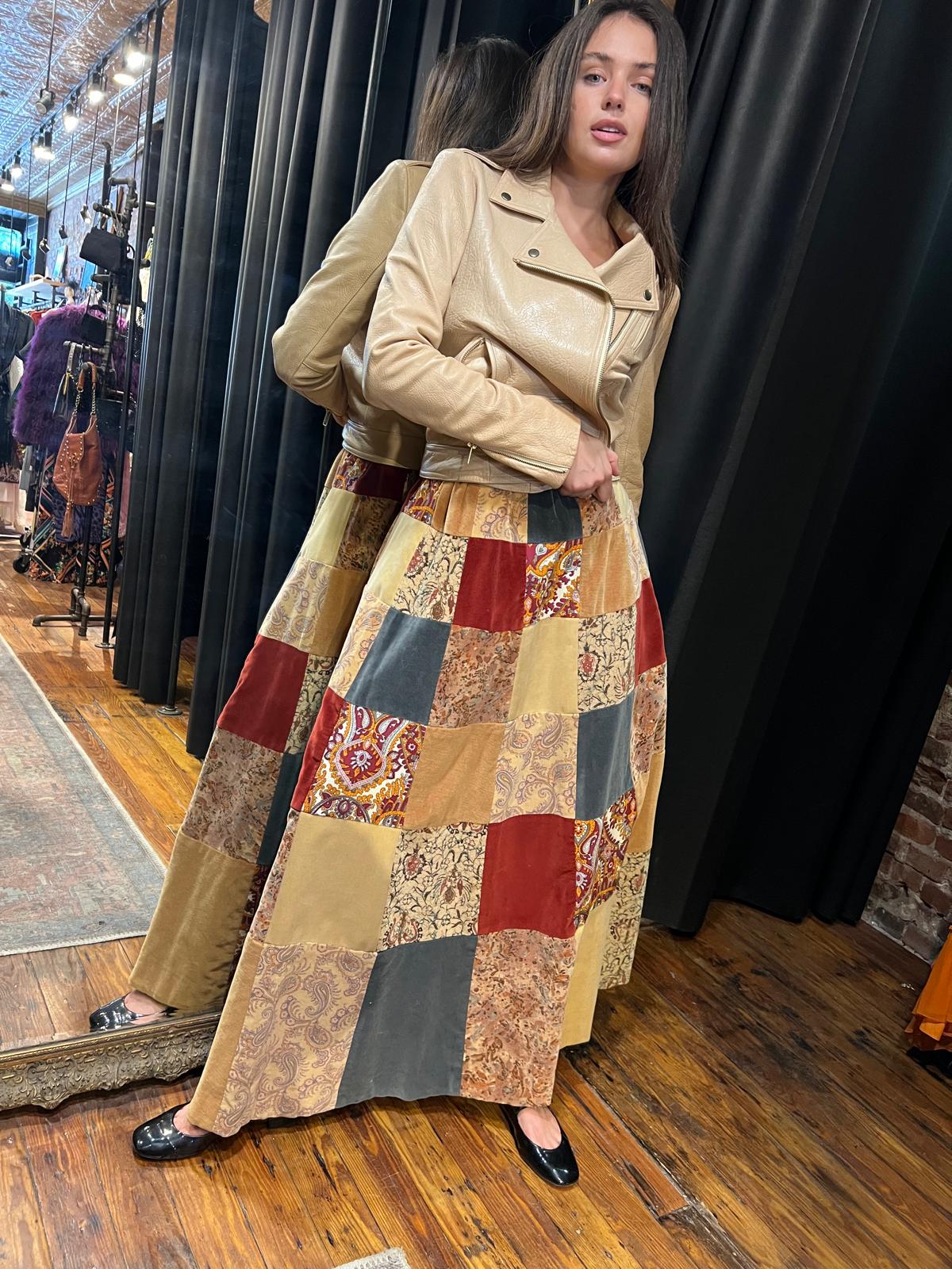 Leather beige moto jacket