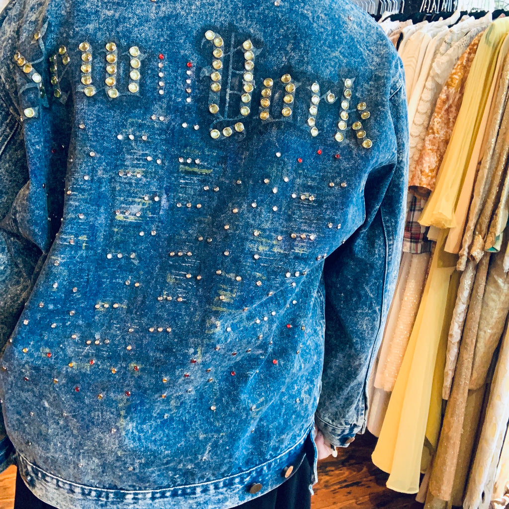 New York oversized denim jacket