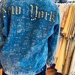 New York oversized denim jacket