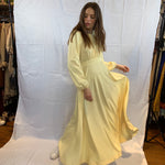 banana yellow maxi