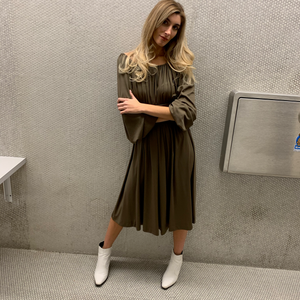 Taupe dress