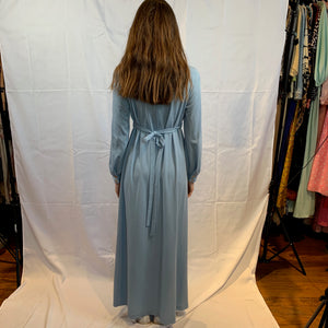 Muted blue maxi