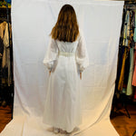 White boho dress