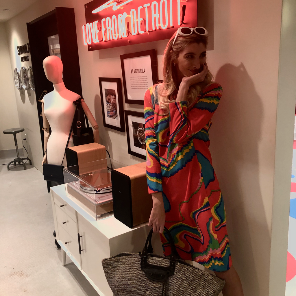 Groovy shift dress