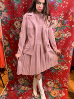 Red checked suit